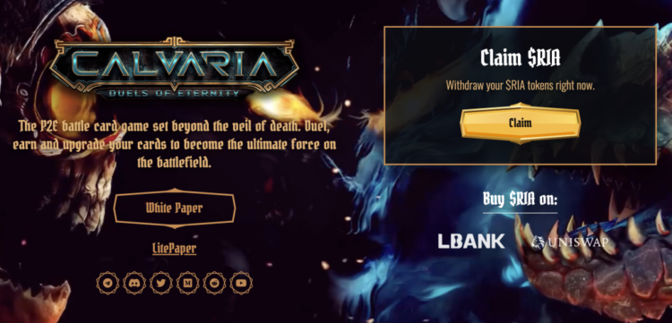 Calvaria: The Play-to-Earn Crypto Game That’s Set to Disrupt the Gaming Industry – Join the Future Here