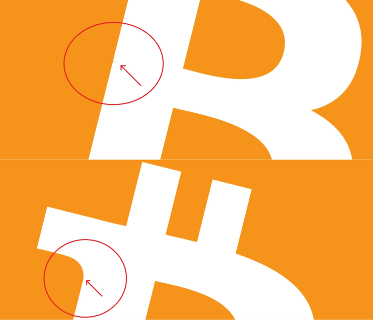 Ever Noticed That the Bitcoin Logo Is Wonky?
