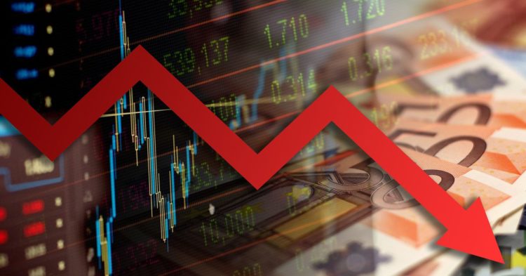 Bitcoin BTC Price Slides Below 24.5K as European Banking Woes Spook Investors