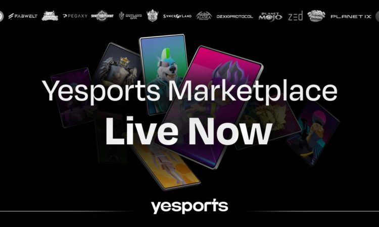 Yesports Launches the Largest Esports Marketplace for Gaming Expansion into Web3 Alongside 40+ Partners