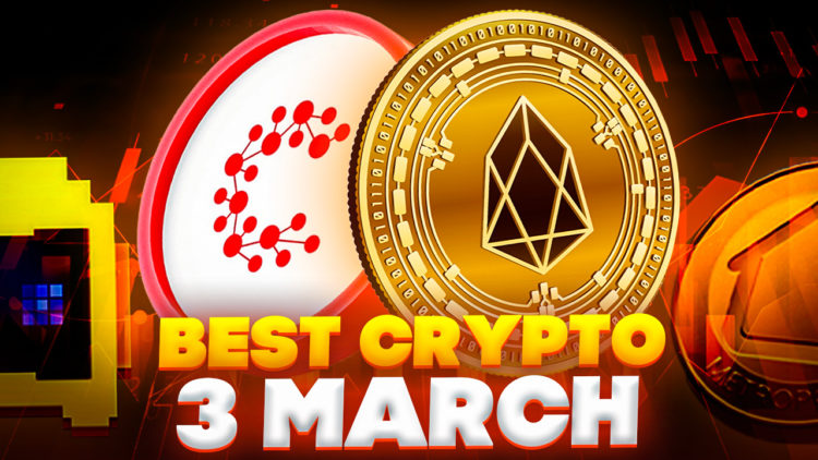 Best Crypto to Buy Today 3 March – FGHT, CSPR, METRO, EOS, CCHG, TARO