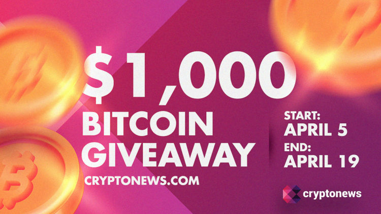 Cryptonews.com $1,000 Bitcoin Giveaway: Everything You Need to Know