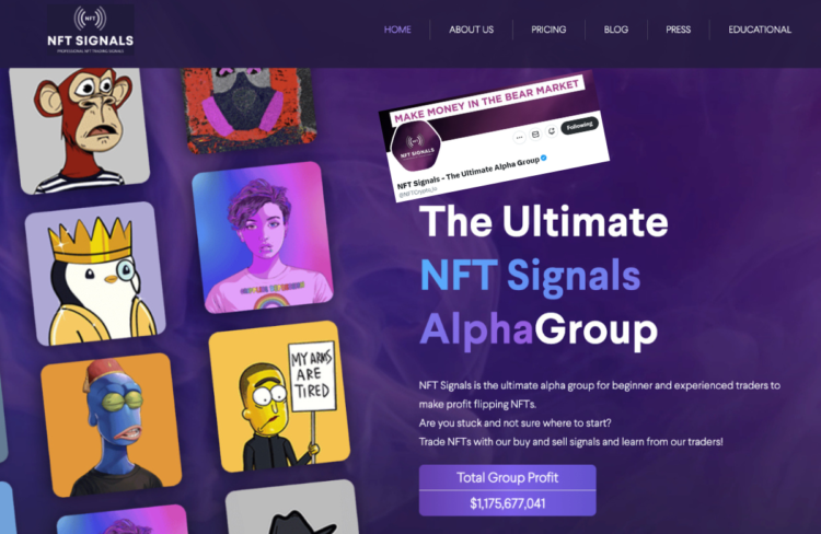 NFT Signals Granted Twitter Verification, Consolidating its Position as a Reliable Trading Expert