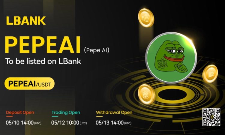 LBank Exchange Listed PEPEAI (PEPEAI) on May 12, 2023
