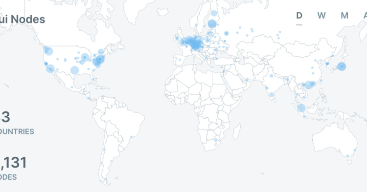 Sui Mainnet Goes Live, Token Trades at $1.33