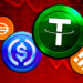 Stablecoin exchange balance drops below $20B