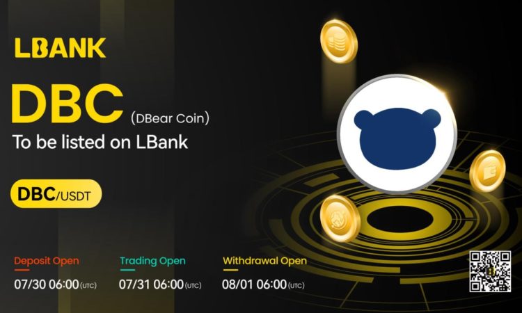LBank Exchange Will List DBear Coin (DBC) on July 31, 2023