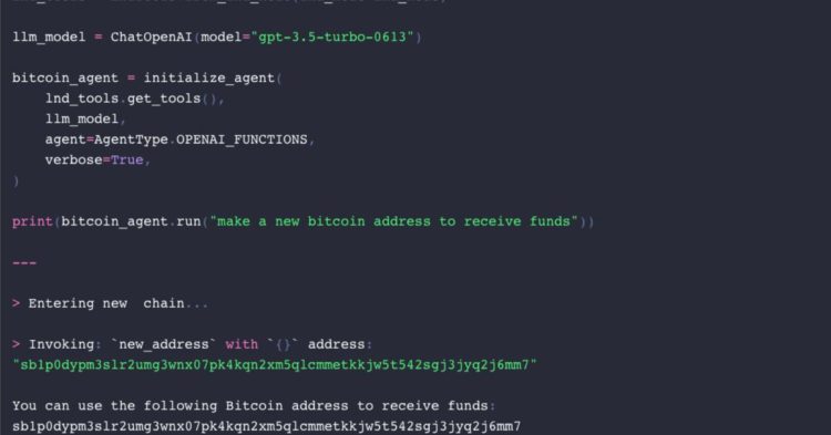 AI Can Send Payments in Bitcoin $BTC Using New Tools From Lightning Labs