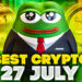 Best Crypto to Buy Now 27 July – Synthetix, Pepe, Maker