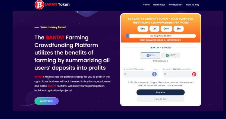 Baktat Token is The Next Big Crypto Phenomenon, Learn How The BAKTAT Token Revolutionizes Agriculture