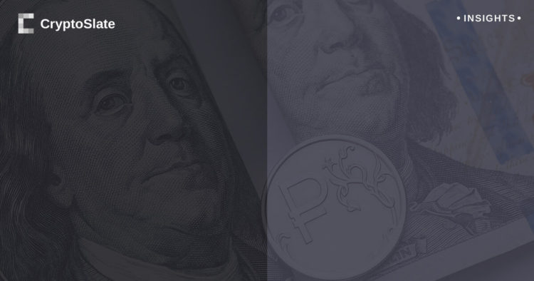 Russian turmoil fuels unprecedented USDT/RUB trade volume surge