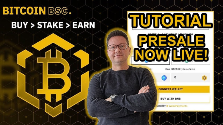 How To Buy Bitcoin BSC On Presale – Alessandro De Crypto Video Review