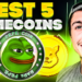 5 Best Meme Coins to Buy in 2023 – Next PEPE Potential Cryptocurrencies