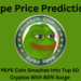 Pepe Price Prediction: PEPE Is Week’s Top Performer With 80% Surge But TG.Casino Promises Uncharted Returns