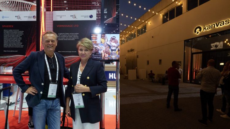 First Viewing of Immersive NFTs