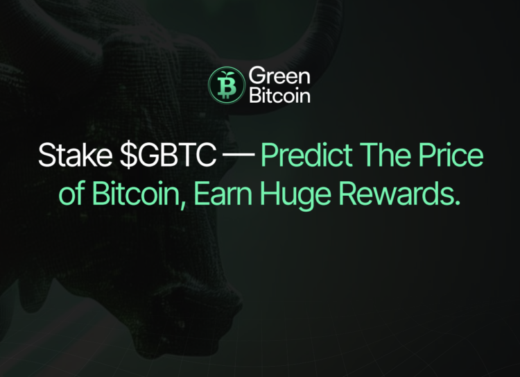 Investors Rush To Invest In Green Bitcoin (GBTC) Because of Gamified Green Staking