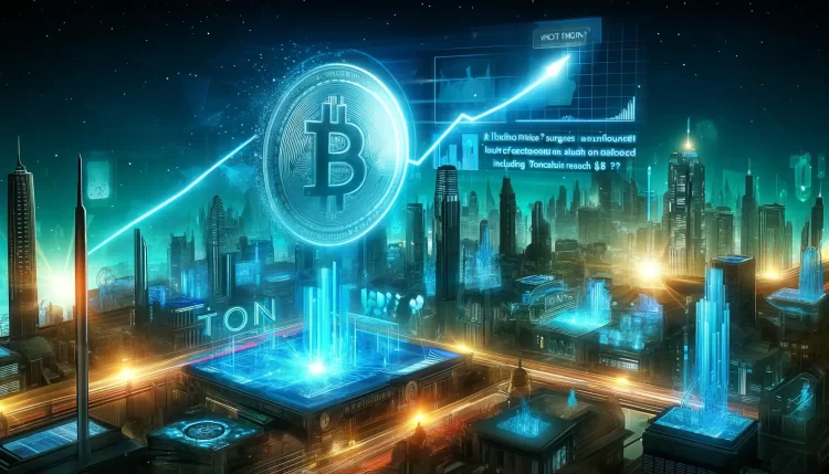 Toncoin Price Surges as Tap-2-Earn Management Solution Announces Launch of Ecosystem on TON Blockchain Including Onchain Assets