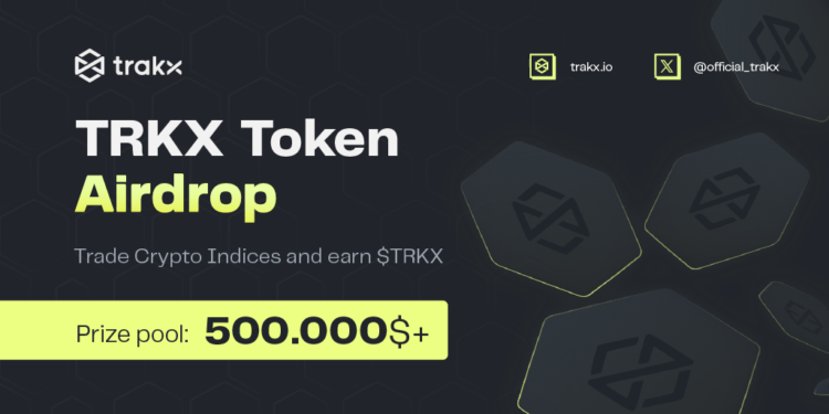 Trakx Token Airdrop: Trade Crypto Indices and Get $TRKX Tokens