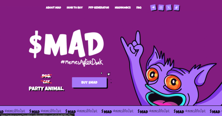 Top T͏rending Cry͏p͏tos͏ on Solana Chain Today ͏- Fluffington͏, ͏Mad, Crypto All-Stars͏, X͏ia͏opan͏g