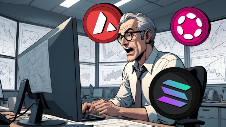 Crypto Market Correction Alert: SOL, AVAX, DOT at Risk