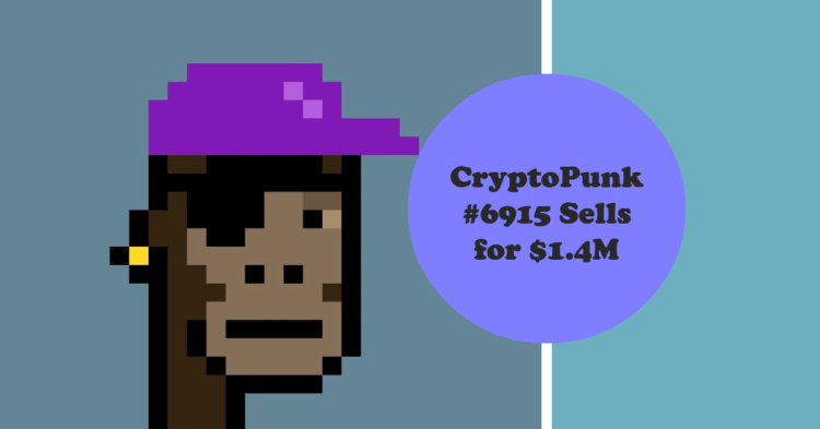 CryptoPunk #6915 Sells For Over $1.4M – Are NFTs Making A Quiet Comeback?