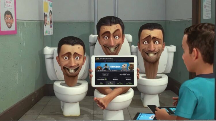 Skibidi Toilet Price Prediction: SKBDI Soars 47% As Kim Kardashian Receives $20K Skibidi Toilet-Inscribed Necklace And This Rival ICO Heads For $3M