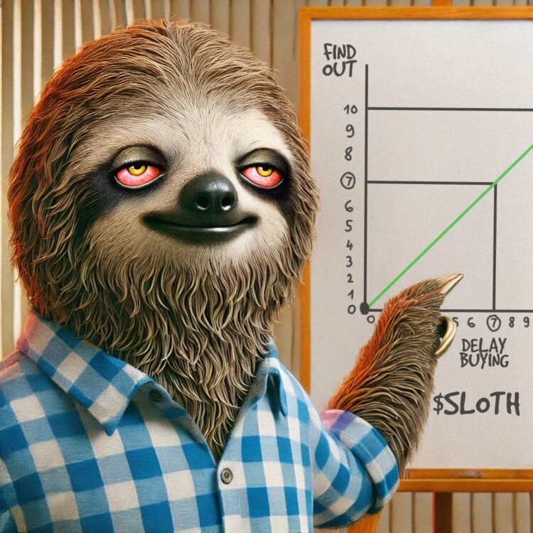 SLOTH Pumps 20% in 24 Hours On Binance Listing Speculation