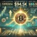 Bitcoin Finds Support At $94.5K As STH Realized Prize Signals Strength