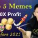Crypto Analyst Predicts Massive Gains for 5 Meme Coins in Early 2025