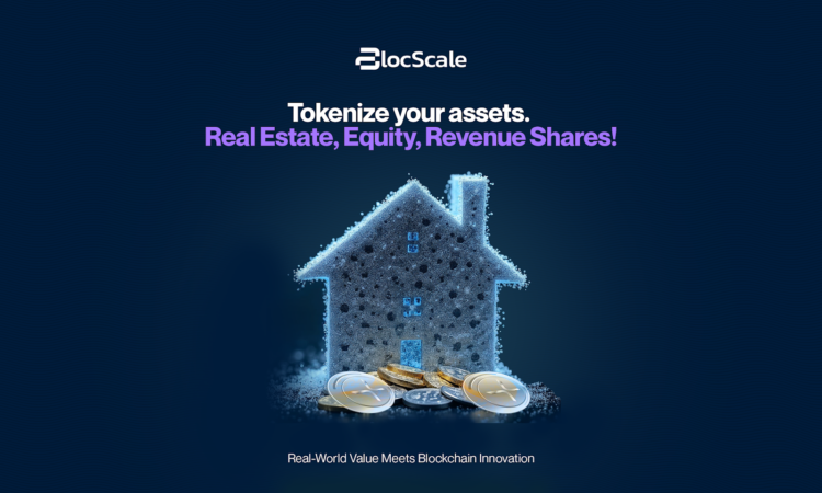 Blocscale Launchpad on XRP Sets to Transform Real-World Asset (RWA) Tokenization, Join $BLOC Token Sale Round