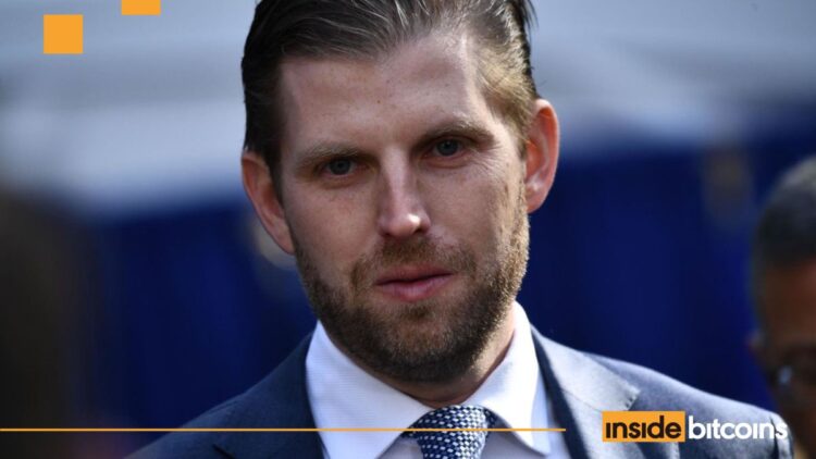 Eric Trump Says “Buy The Dip” Amid Record Bitcoin ETF Outflows