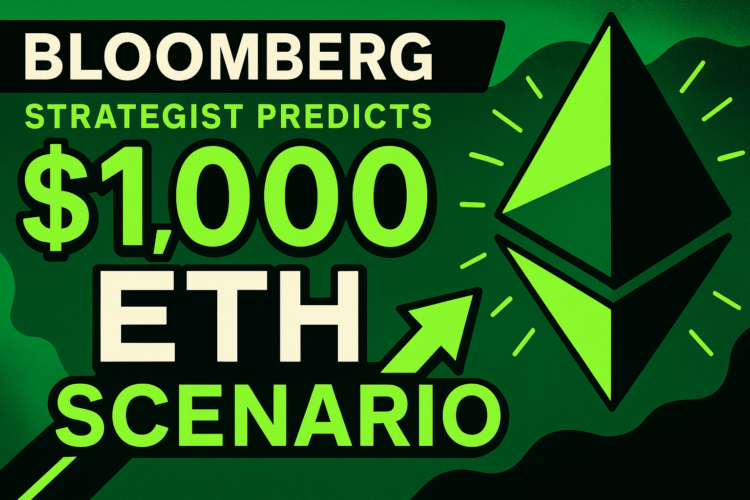 Ethereum Price at Risk? Bloomberg Strategist Predicts $1,000 ETH Scenario
