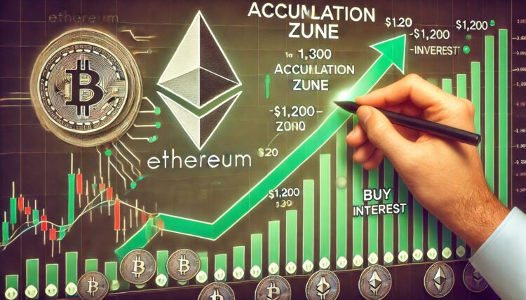 Ethereum Analyst Eyes $1,200-$1,300 Level As Potential Acquisition Zone – Details