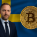 Swedish Lawmaker Pushes to Add Bitcoin to Sweden’s National Reserves