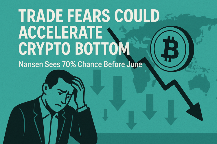 Trade Fears Could Accelerate Crypto Bottom—Nansen Sees 70% Chance Before June