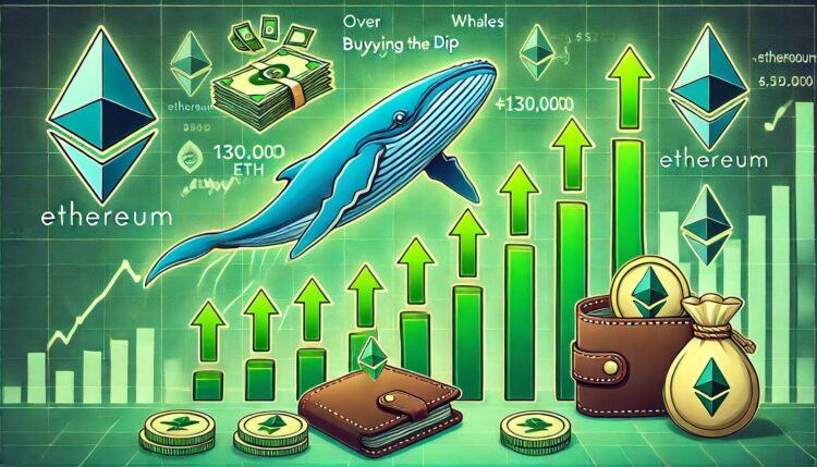 Ethereum Whales Buy the Dip – Over 130K ETH Added In A Single Day