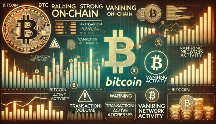 Bitcoin Rally Lacks On-Chain Support – Analyst Warns Of Vanishing Network Activity