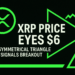 XRP Price Eyes $6 as Symmetrical Triangle Signals Breakout
