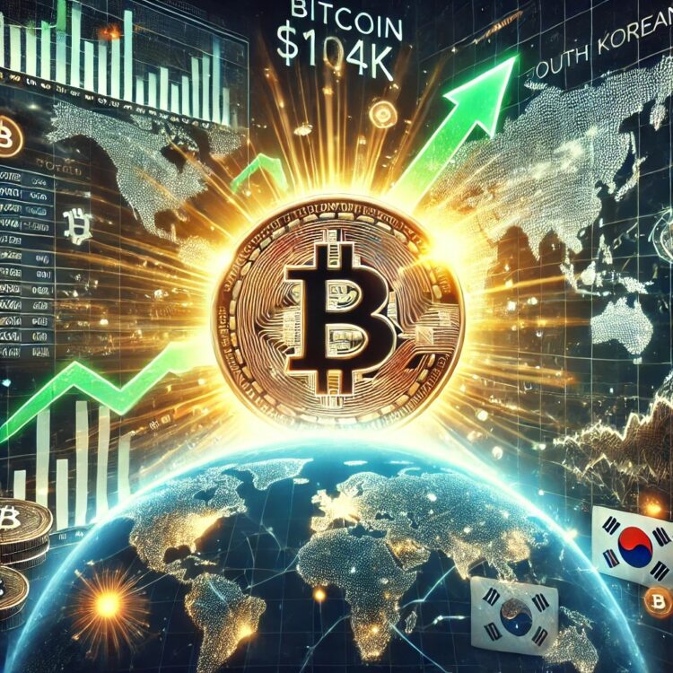 Bitcoin Tops $104K as Global Market Momentum Outpaces Korean Demand