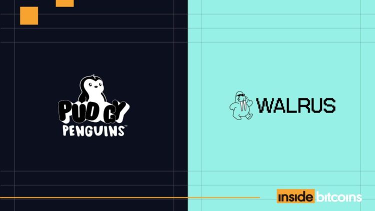 Pudgy Penguins NFT Firm Taps Walrus To Store Stickers & GIFs