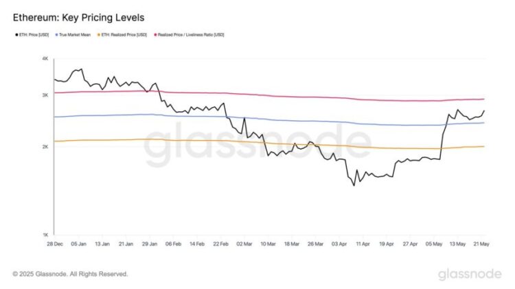 Ethereum Holds Above Key Prices – Data Points To $2,900 Level As Bullish Trigger