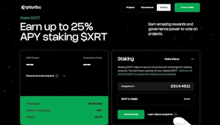 XRPTurbo ($XRT) Surges 180% In 30 Days As XRPL’s DeFi Launchpad Prepares First IDO Launch