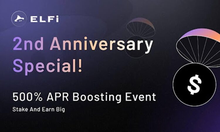 ELFi Protocol Marks 2-Year Milestone with $1.6B in Volume and Launches 500% APR Liquidity Event