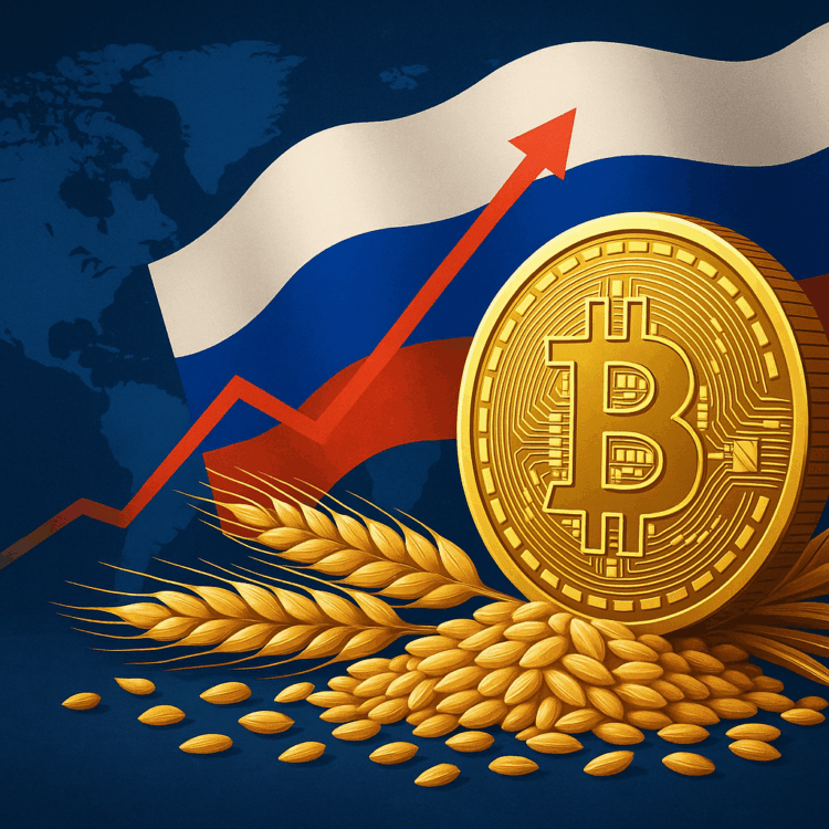 Russia Considers Using Cryptocurrency in Grain Trade to Evade Western Sanctions