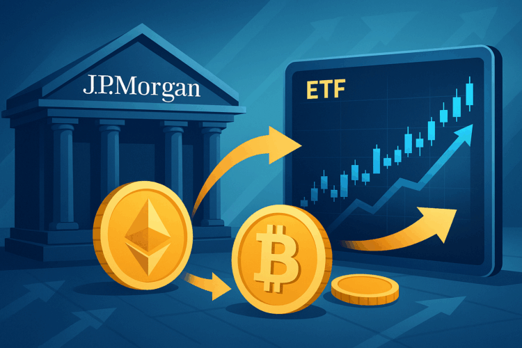 Banking Giant JPMorgan Eyes Institutional Adoption With Crypto ETF Lending Program