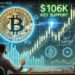 Bitcoin Pauses Below $106K as Analyst Reveals Key Support Level To Watch