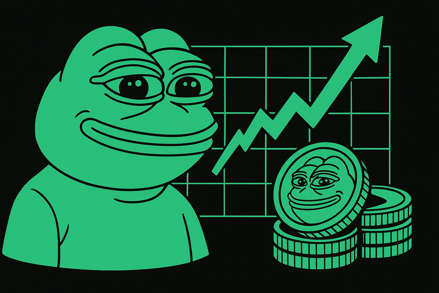 Pepe Coin Up 52% in a Month, with a Crypto Analyst Confident of a $7 Billion Return
