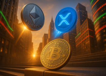 Ethereum and XRP steals spotlight in daily gains after Bitcoin reclaimed $106k