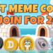Top 10 Meme Coins Everyone’s Talking About —APC Coin Heats Up with Brett, Popcat & More