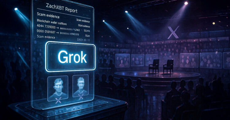 Grok refuses to pick winner for Crypto Rover competition citing ZachXBT pump and dump evidence